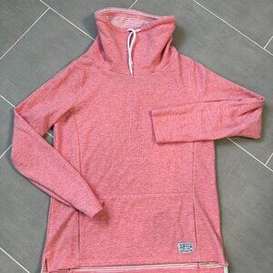 Women’s Orvis Salmon Pink Pullover Sweater sz XS